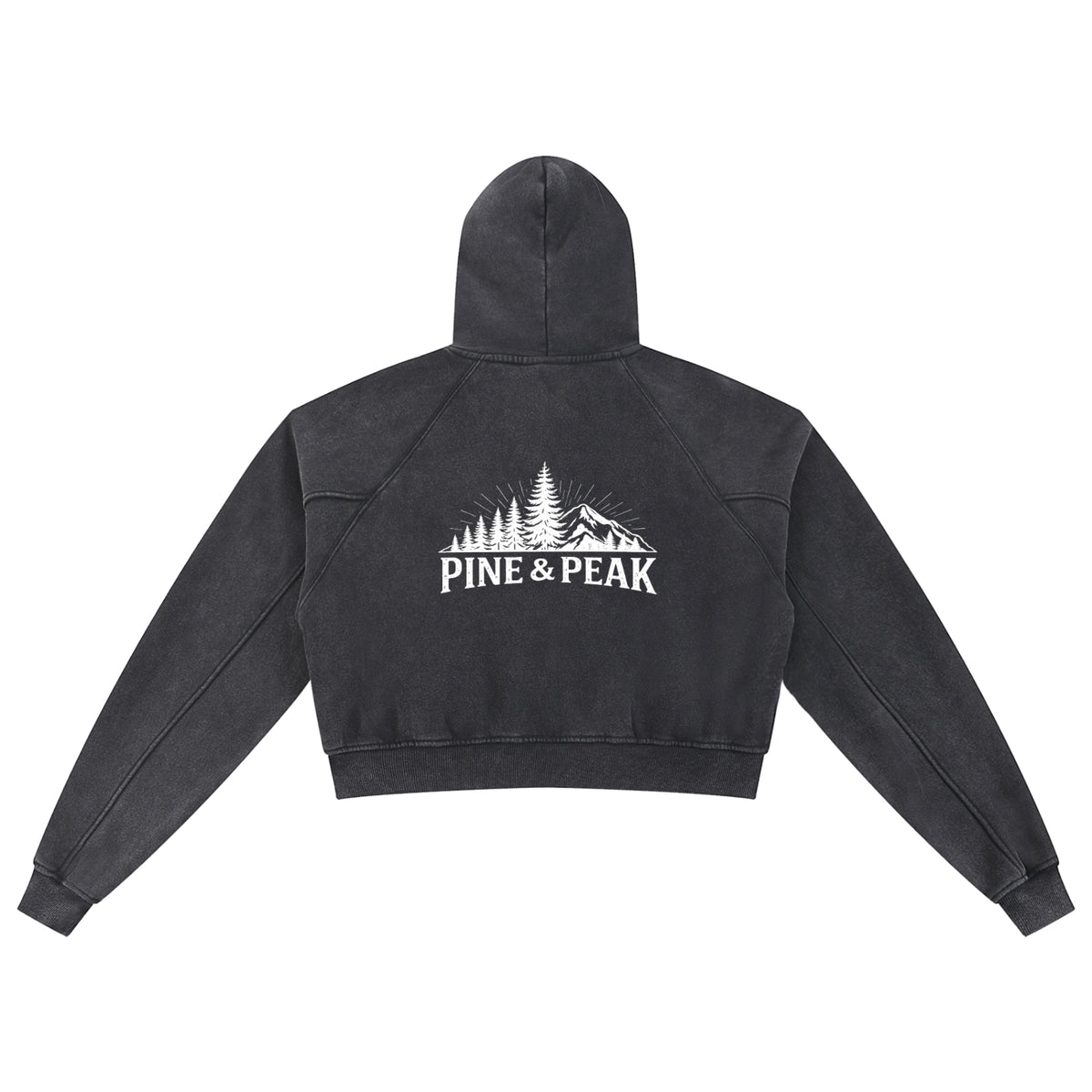Pine&Peak Cropped Hoodie