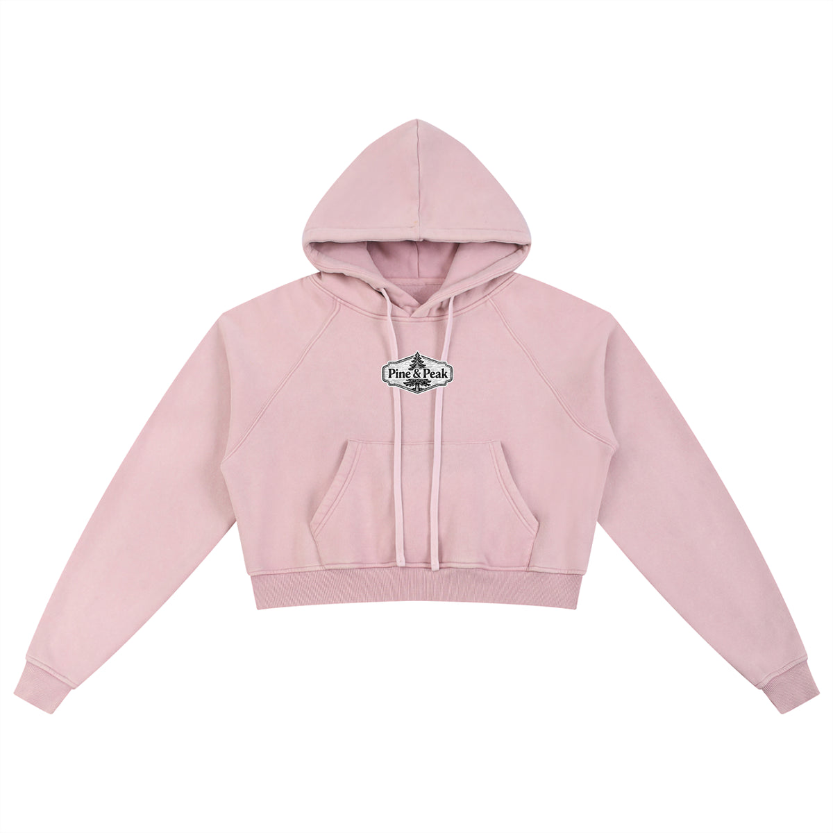 Pine&Peak Cropped Hoodie