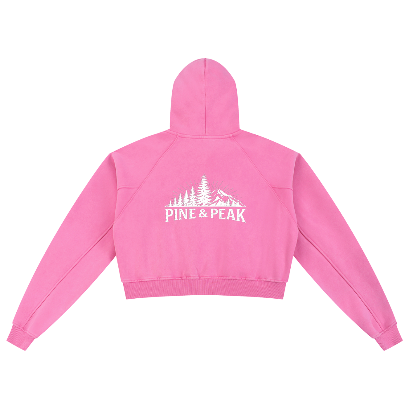 Pine&Peak cropped hoodie