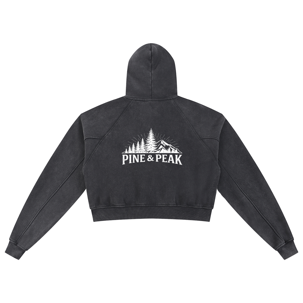 Pine&Peak cropped hoodie