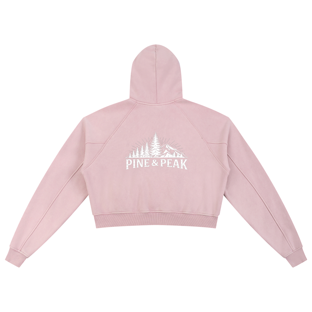 Pine&Peak cropped hoodie