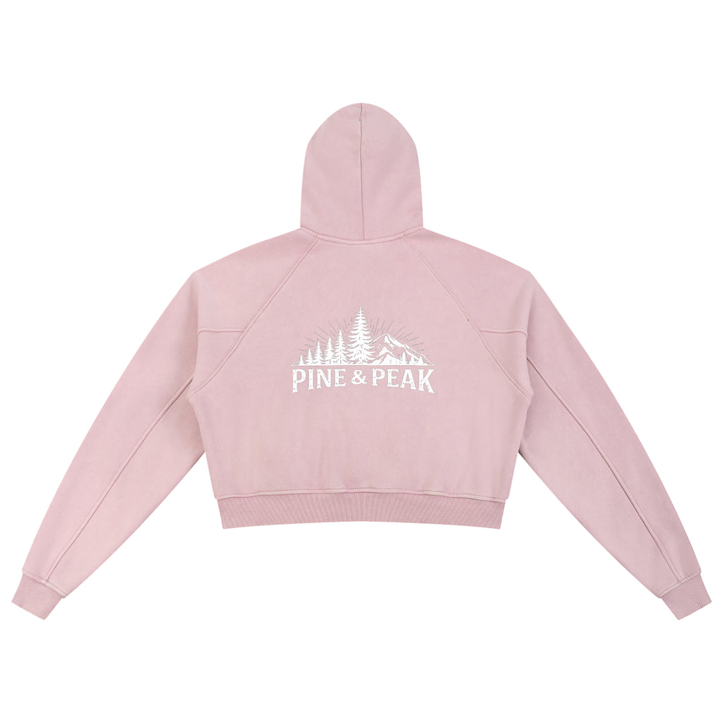 Pine&Peak Cropped Hoodie